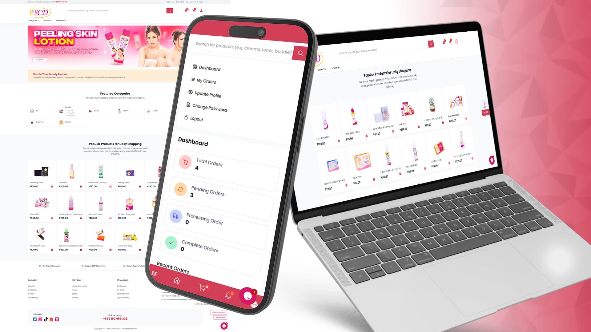 Ecommerce Web Store screenshot