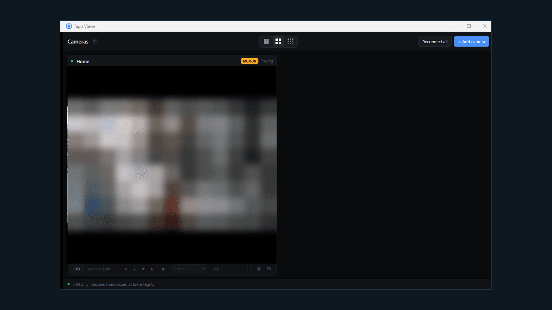 Tapo Viewer screenshot